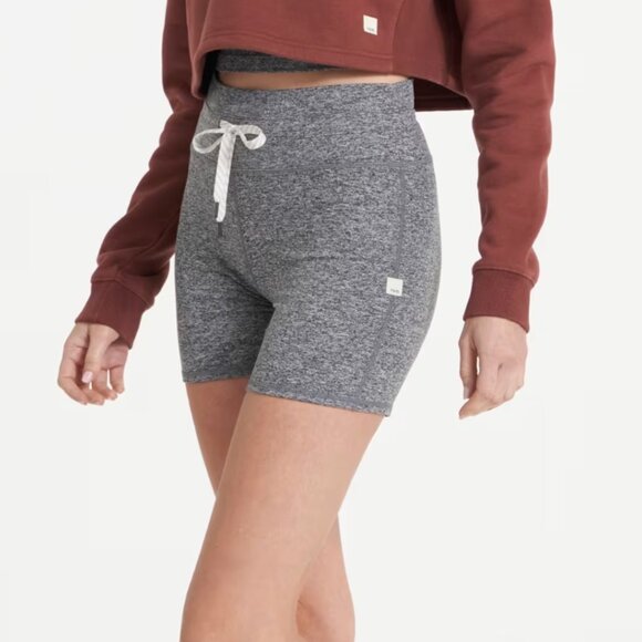 Vuori Women’s Shorts Halo Vintage Heather Gray in Size XXL - Picture 1 of 8